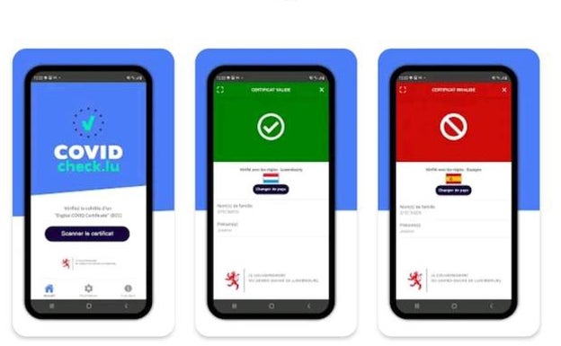 La aplicación elegida por el Consell para escanear el pasaporte Covid no está en castellano
