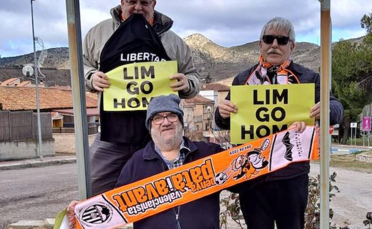 Ernesto Bataller, Miguel García y Fernando Pérez. 