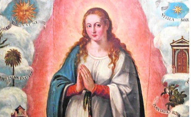 Pintura de Sariñena que se conserva en el Museo de Bellas Artes. 