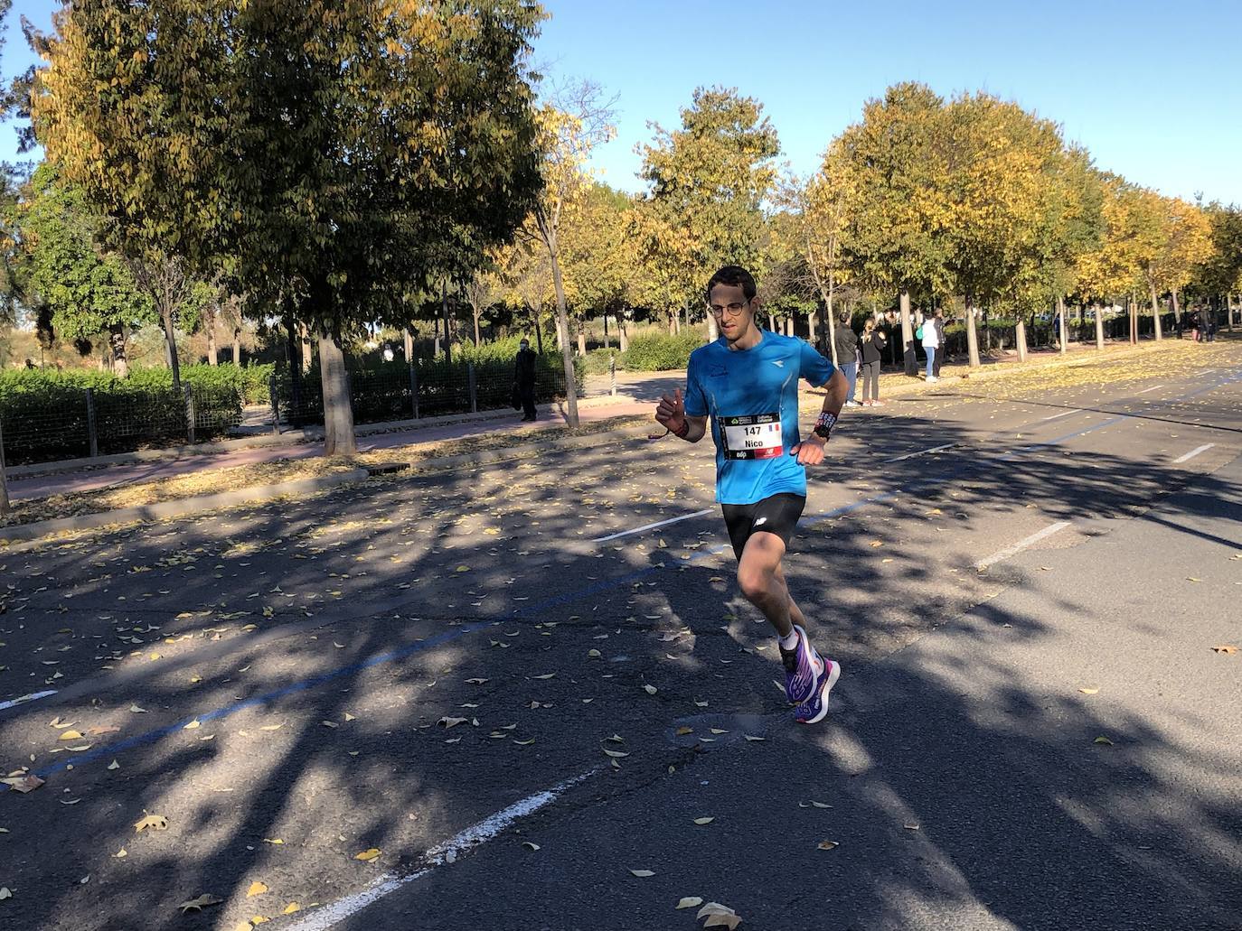 Corredores en el Maratón de Valencia de este domingo, 5 de diciembre