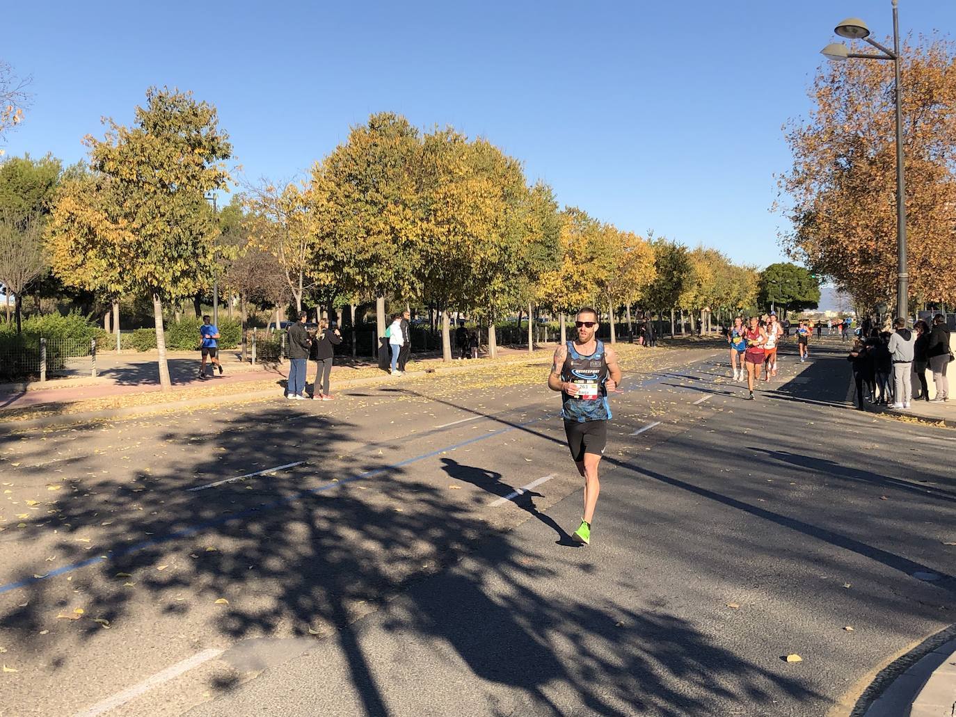 Corredores en el Maratón de Valencia de este domingo, 5 de diciembre