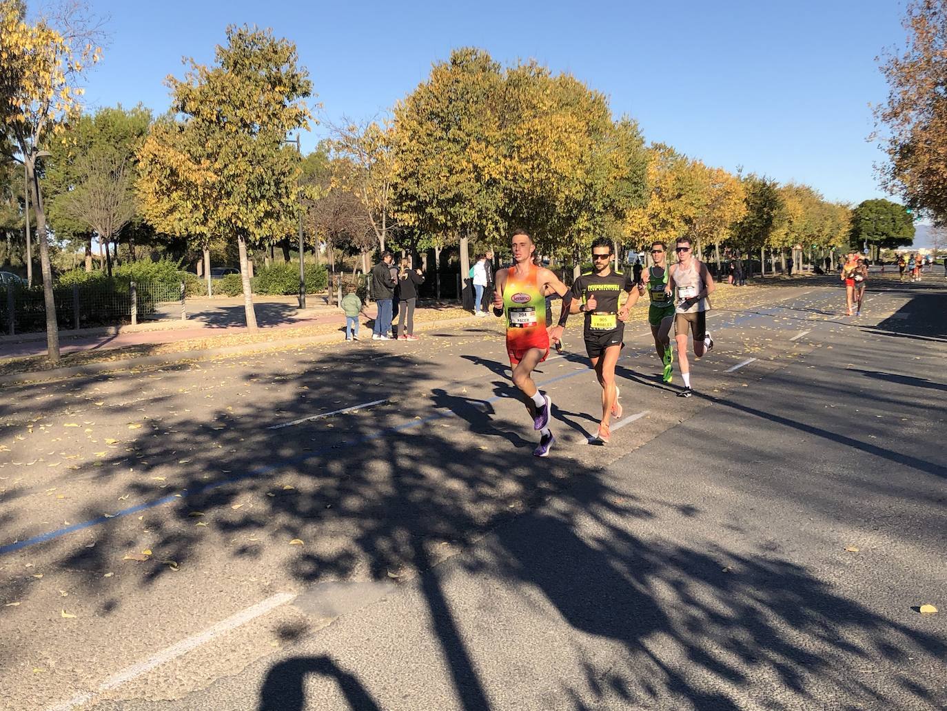 Corredores en el Maratón de Valencia de este domingo, 5 de diciembre