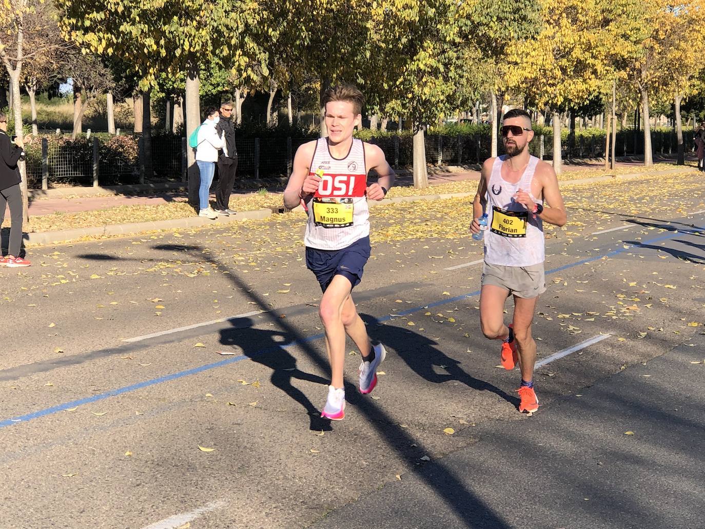 Corredores en el Maratón de Valencia de este domingo, 5 de diciembre