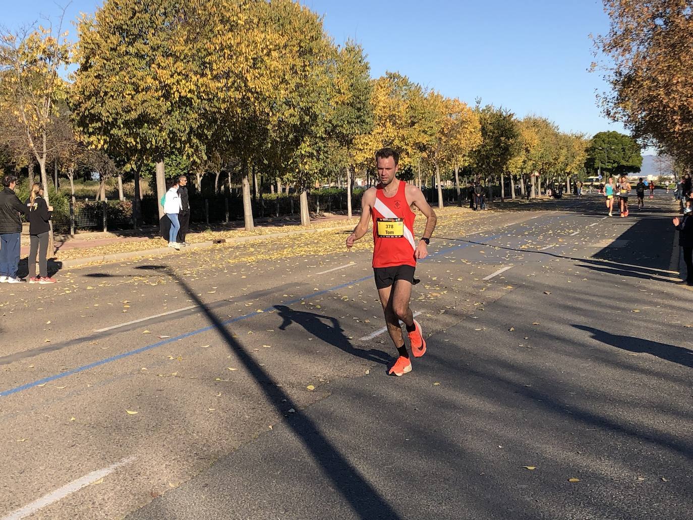 Corredores en el Maratón de Valencia de este domingo, 5 de diciembre