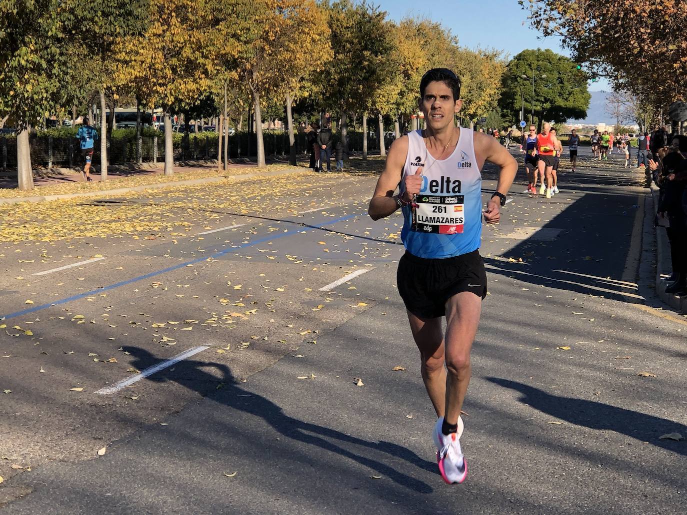 Corredores en el Maratón de Valencia de este domingo, 5 de diciembre