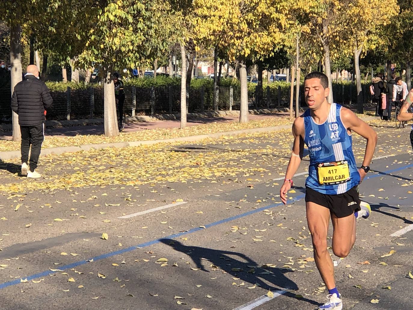 Corredores en el Maratón de Valencia de este domingo, 5 de diciembre