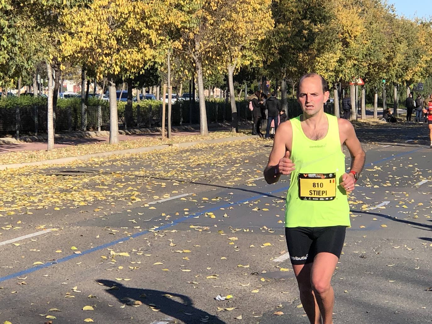 Corredores en el Maratón de Valencia de este domingo, 5 de diciembre