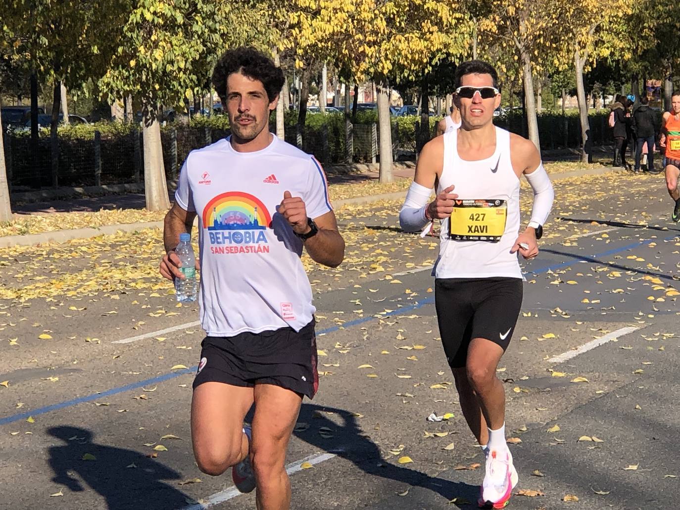 Corredores en el Maratón de Valencia de este domingo, 5 de diciembre