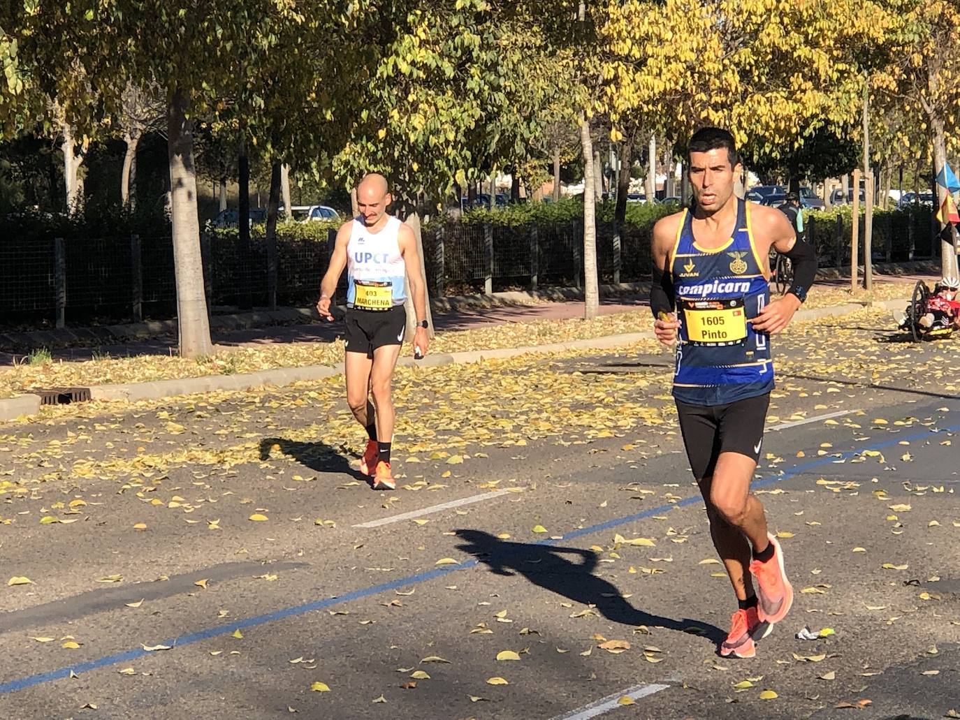 Corredores en el Maratón de Valencia de este domingo, 5 de diciembre