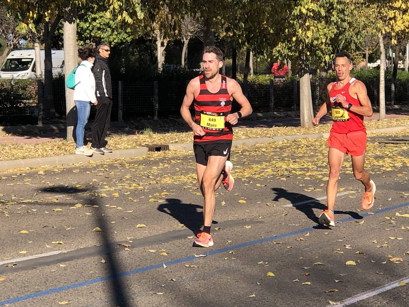 Corredores en el Maratón de Valencia de este domingo, 5 de diciembre