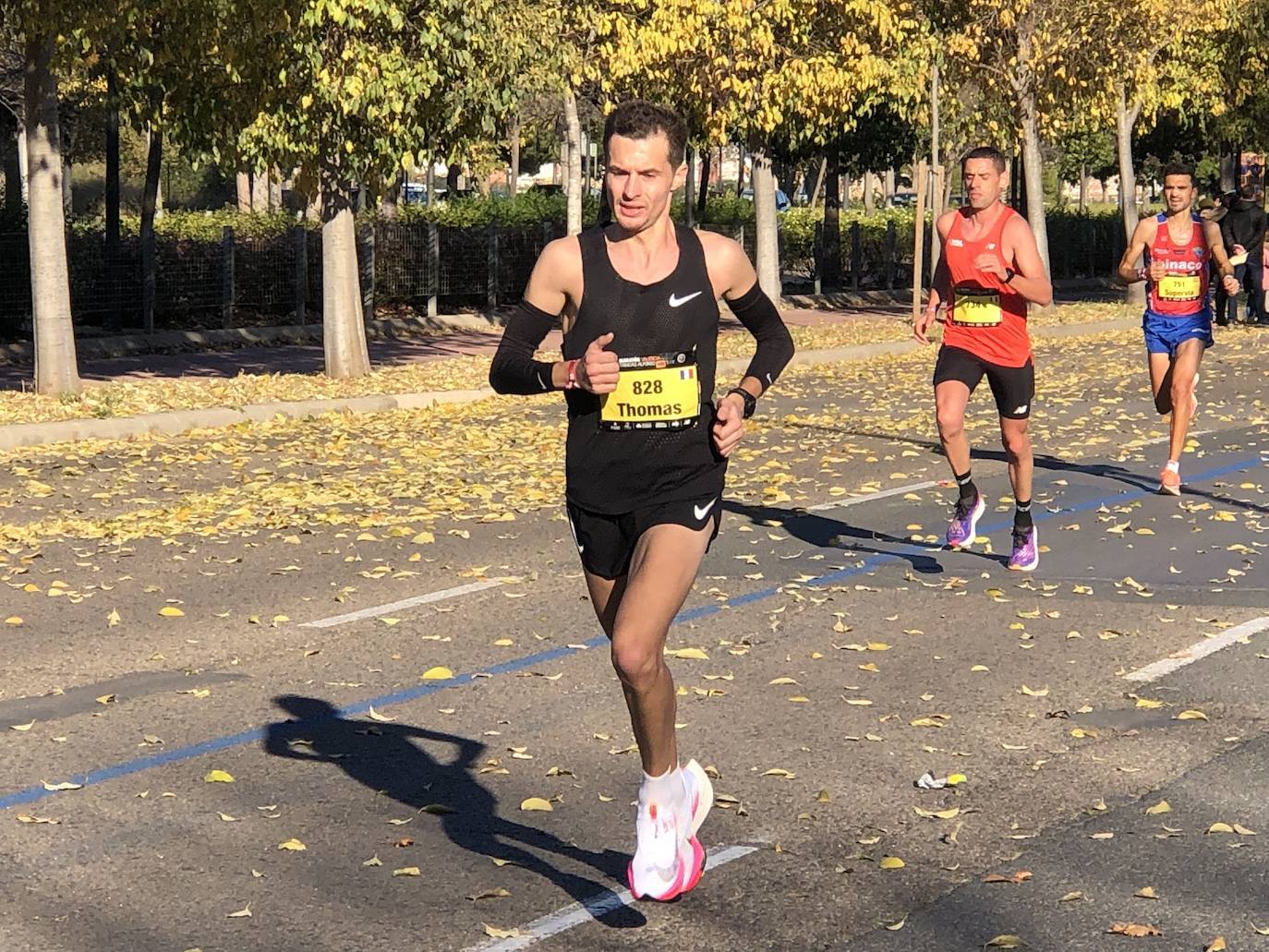 Corredores en el Maratón de Valencia de este domingo, 5 de diciembre