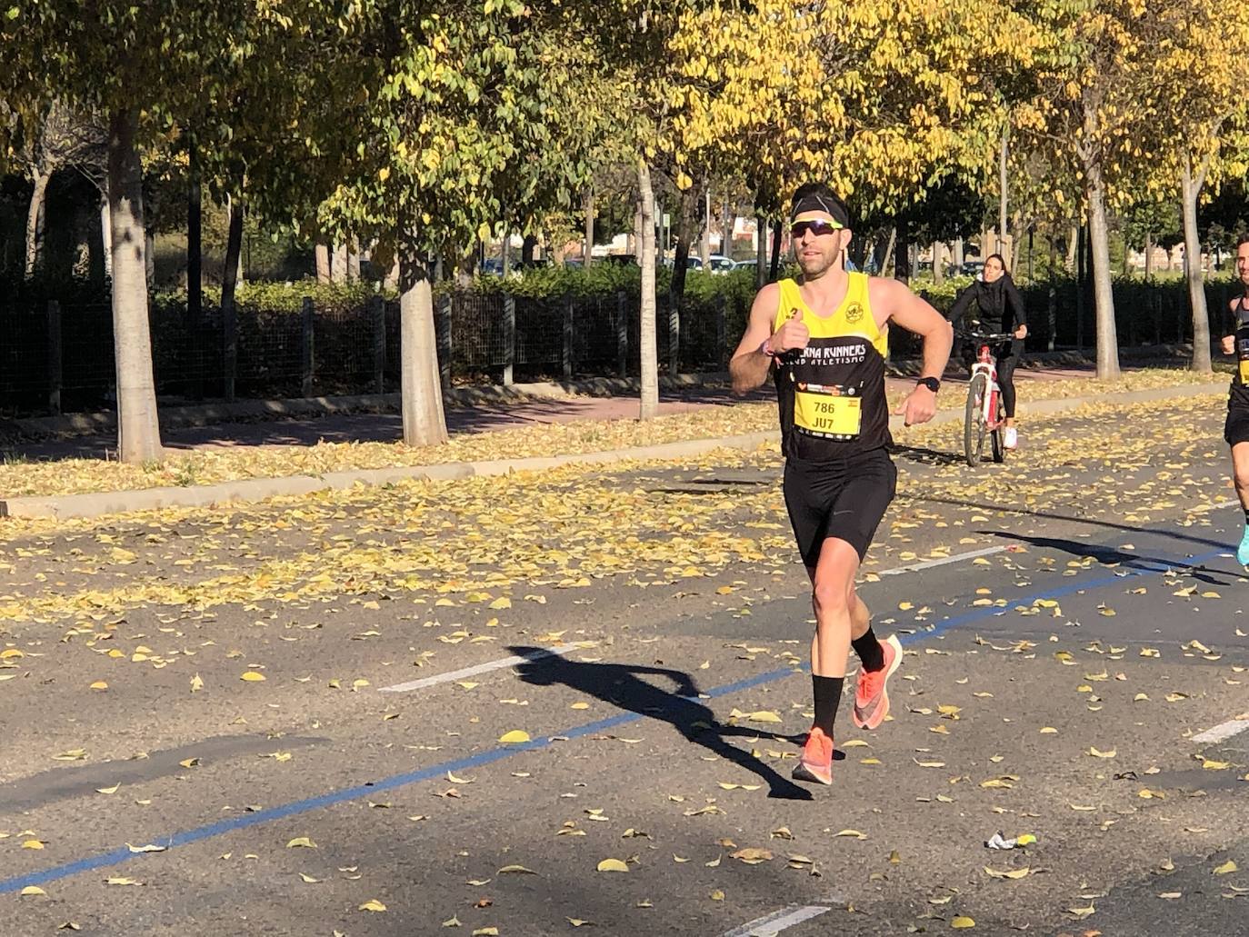 Corredores en el Maratón de Valencia de este domingo, 5 de diciembre