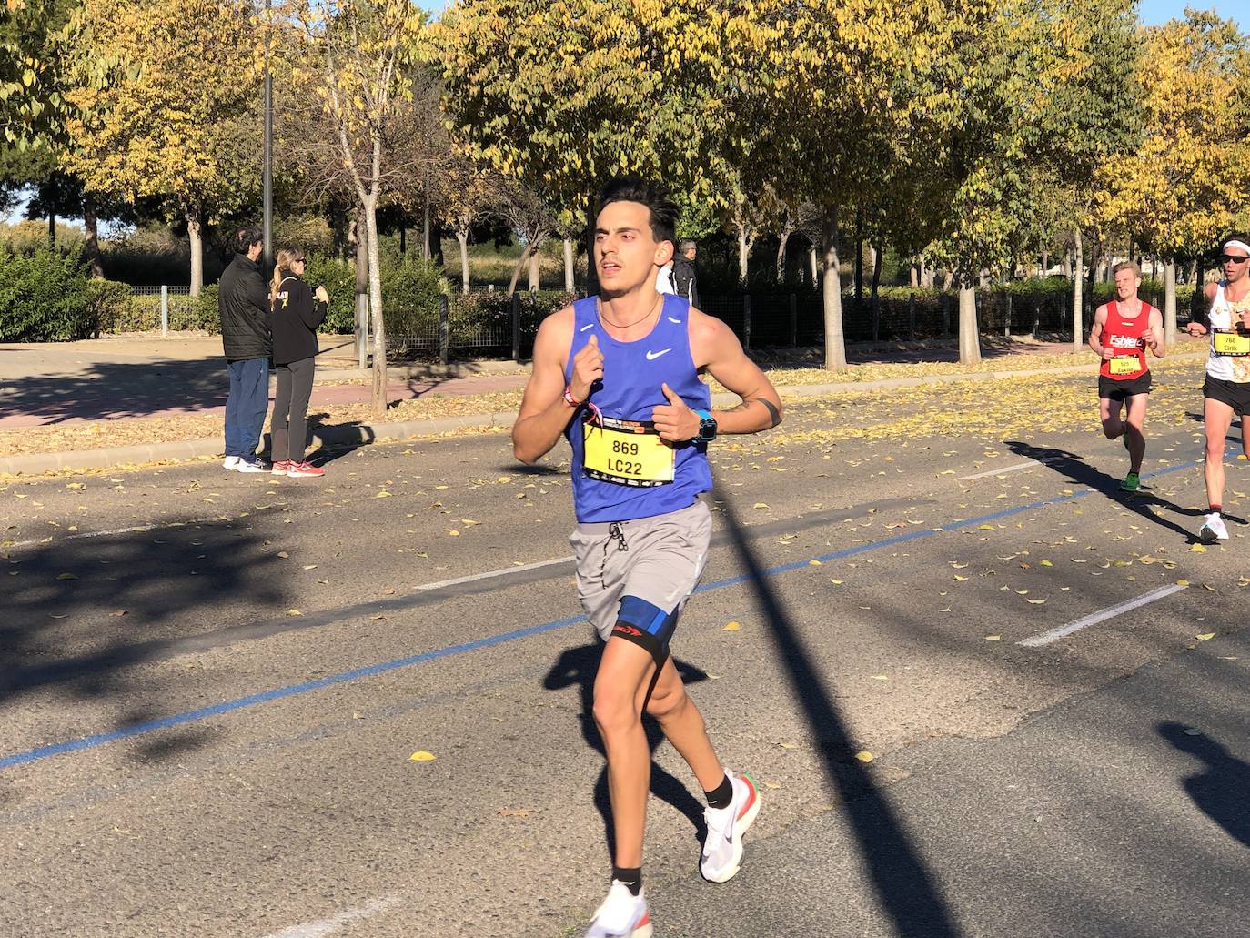 Corredores en el Maratón de Valencia de este domingo, 5 de diciembre