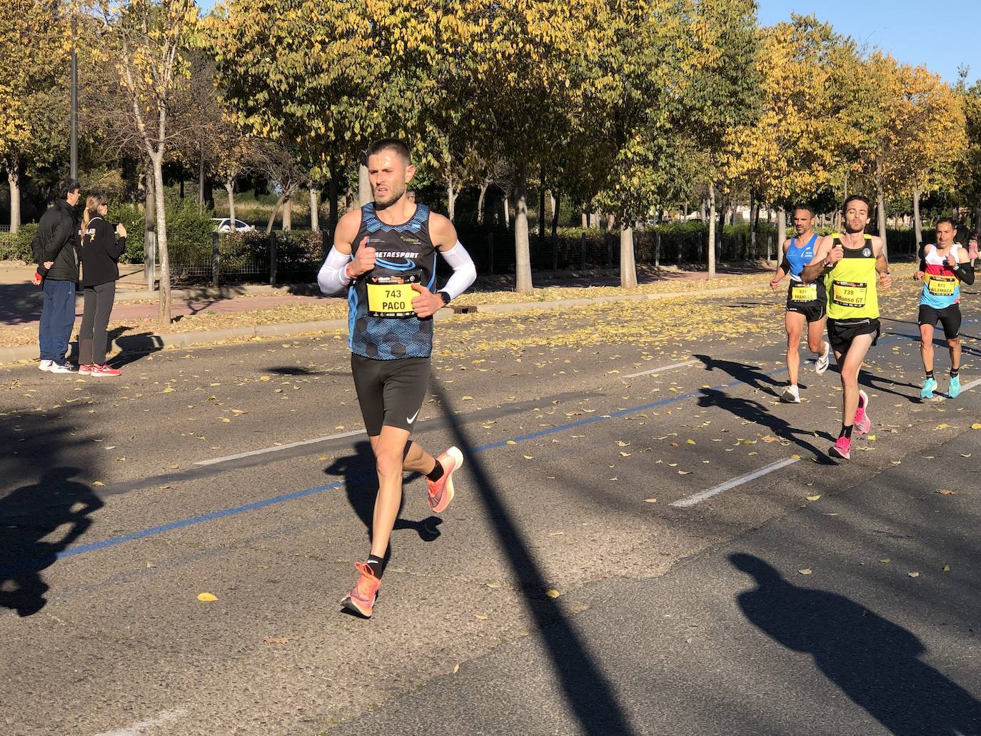 Corredores en el Maratón de Valencia de este domingo, 5 de diciembre