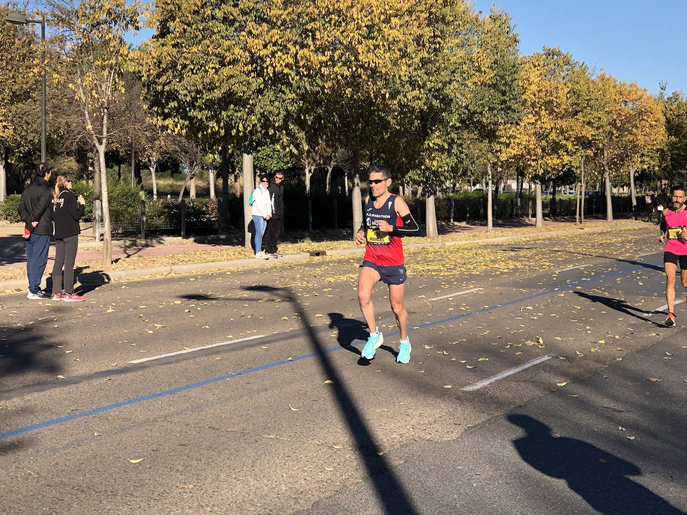 Corredores en el Maratón de Valencia de este domingo, 5 de diciembre