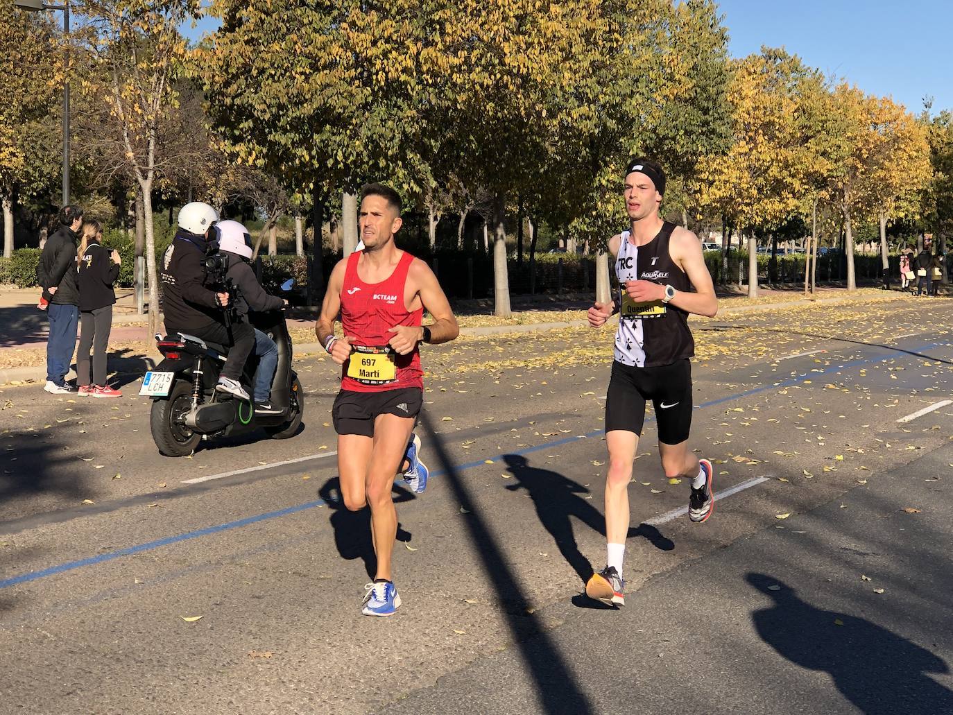 Corredores en el Maratón de Valencia de este domingo, 5 de diciembre