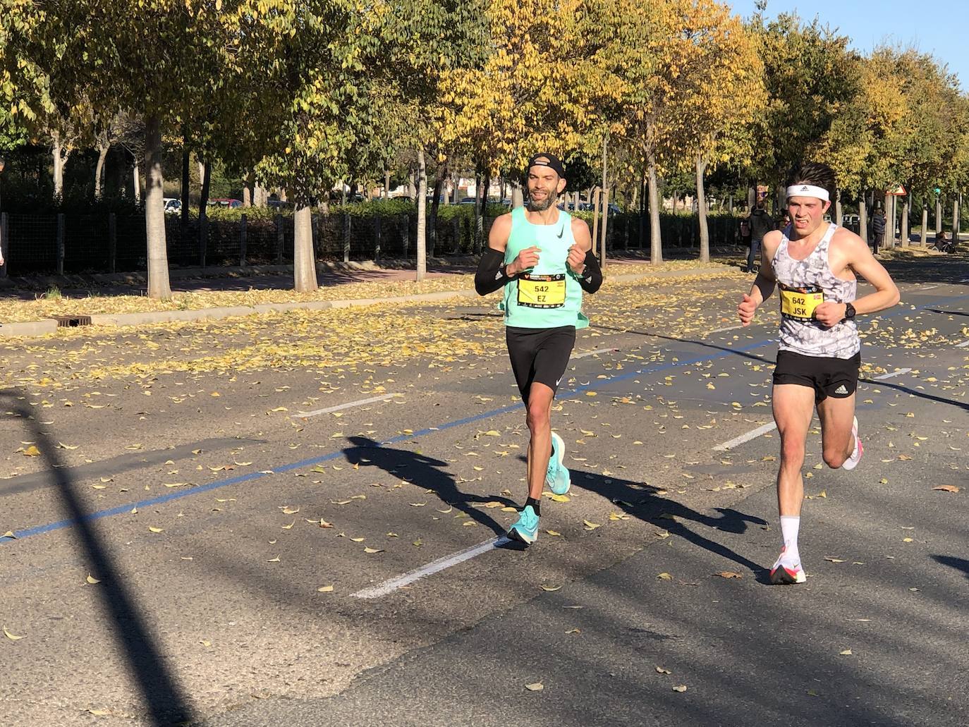 Corredores en el Maratón de Valencia de este domingo, 5 de diciembre