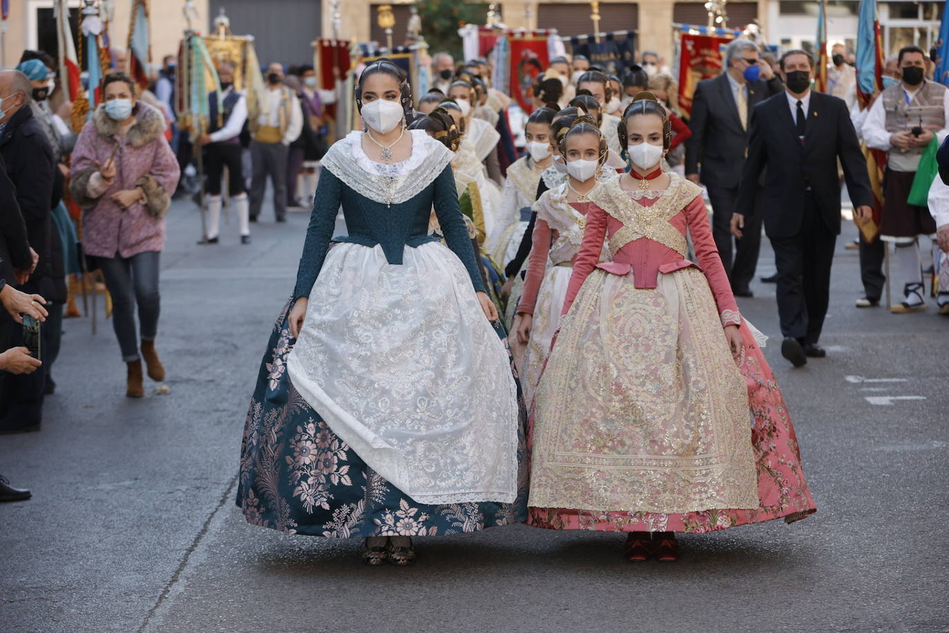 Fotos: Homenaje a la Senyera en Valencia