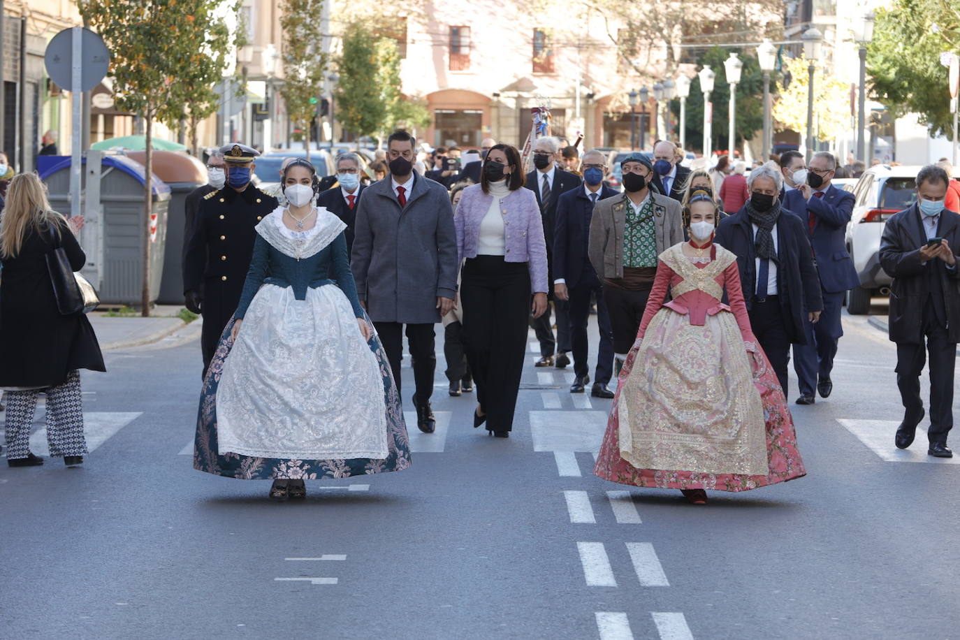 Fotos: Homenaje a la Senyera en Valencia