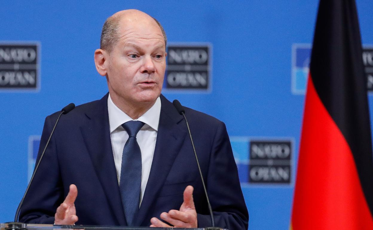 El canciller alemán, Olaf Scholz.