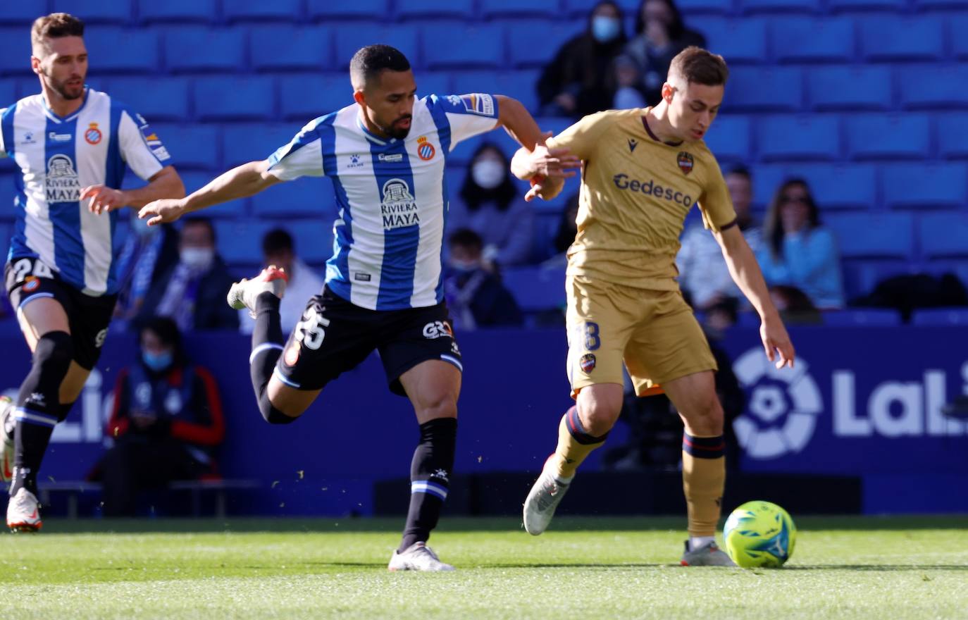 Fotos: Las mejores imágenes del RCD Espanyol-Levante UD