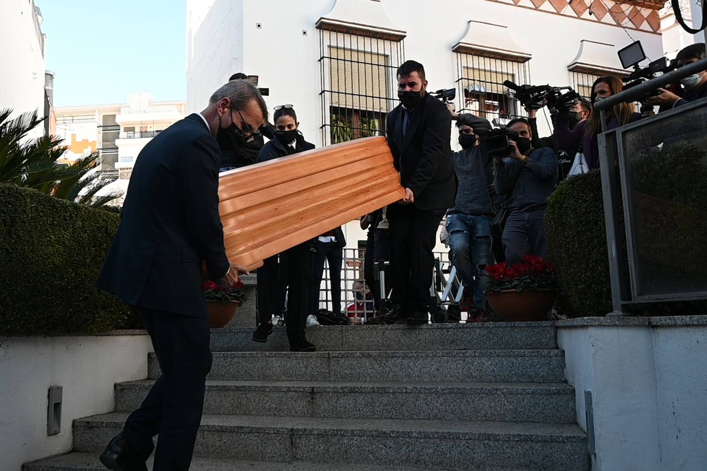 Fotos: Capilla ardiente de Manolo Santana | Compañeros y amigos despiden a la leyenda del deporte