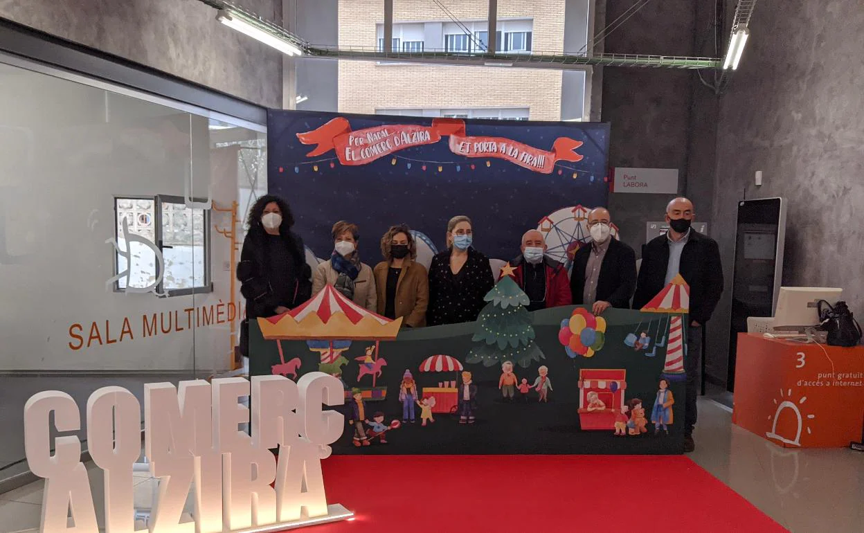 Presentación de la campaña de Navidad de Alzira.