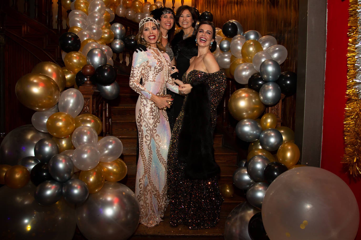 Romina y Vanessa Martínez-Colomer, Ana Tramoyeres y Ana García Rivera.