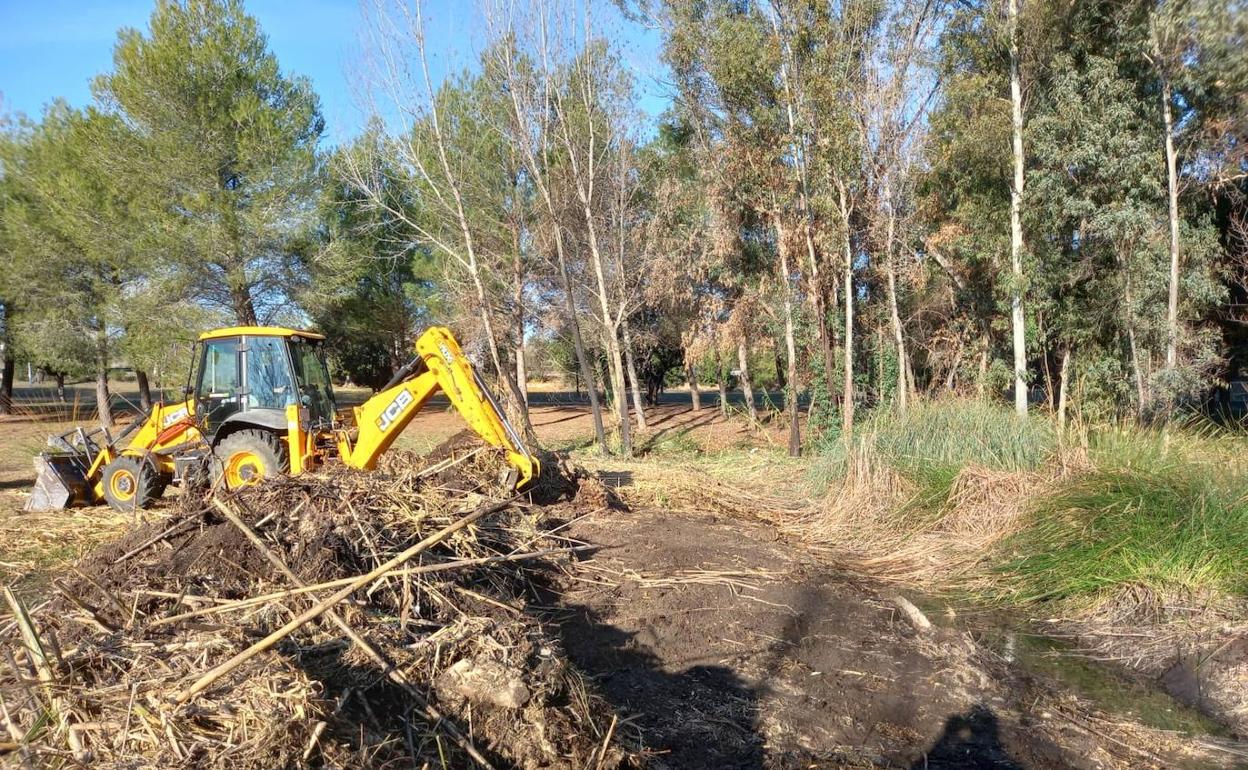 Llíria recupera la zona húmeda del Parque de Sant Vicent