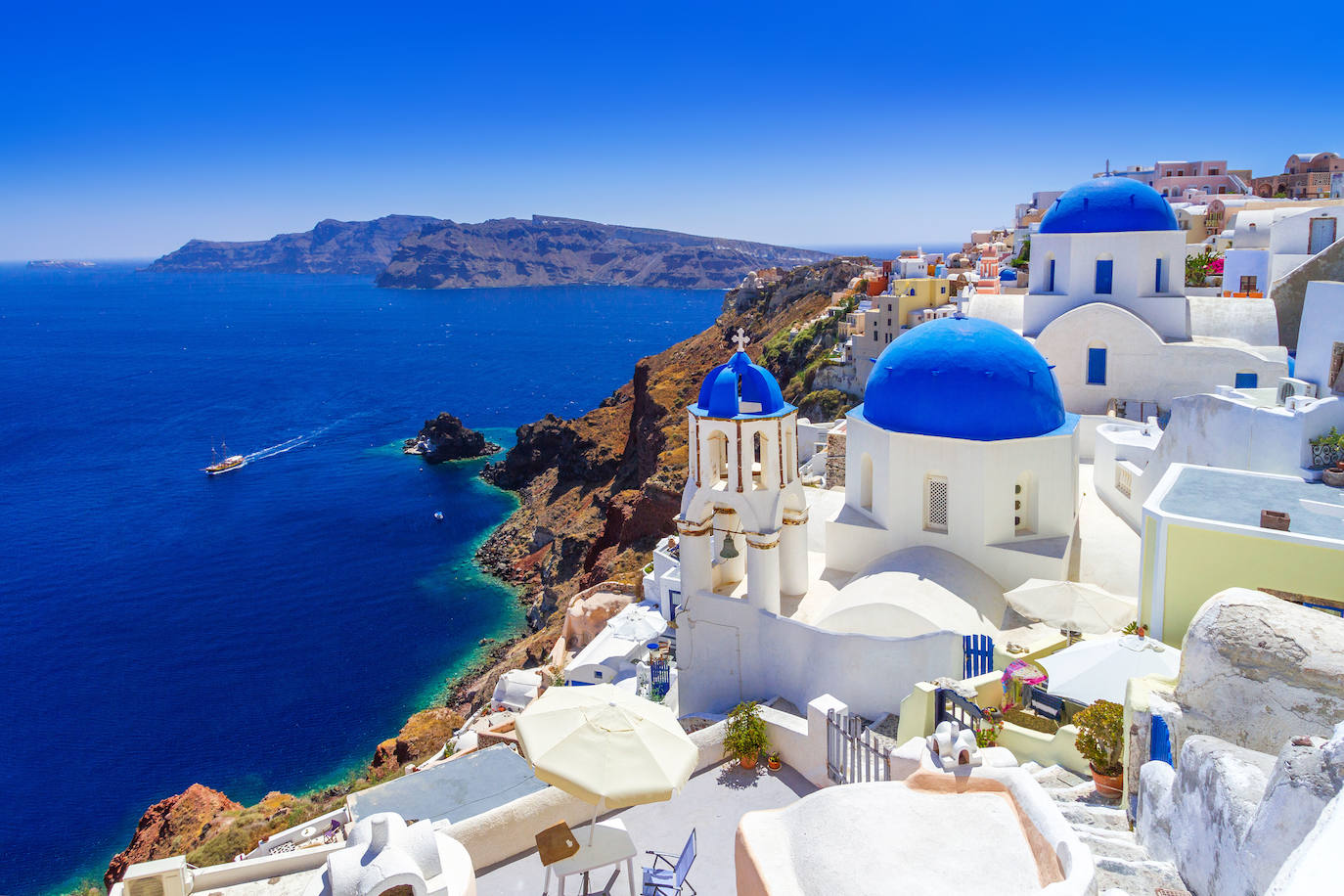 Santorini.