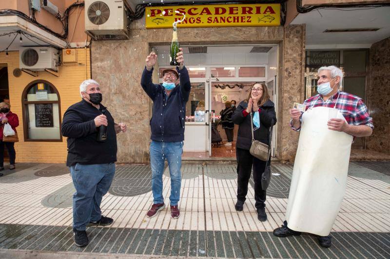 Fotos: Las fotos más curiosas que deja el sorteo de la Lotería de Navidad 2021