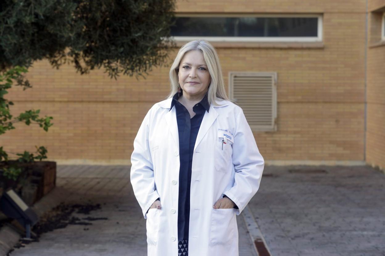 Ana Arbáizar, en las instalaciones de LAS PROVINCIAS. 