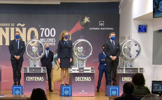 Sorteo del Niño 2022. 