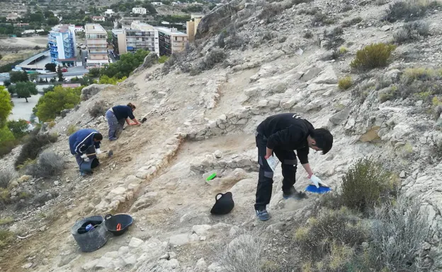 Los trabajos llevados a cabo en el yacimiento para ponerlo en valor. 