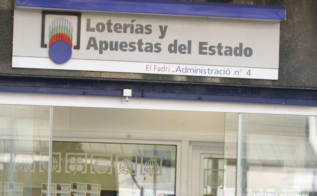 Una administración de Loterías y Apuestas del Estado.