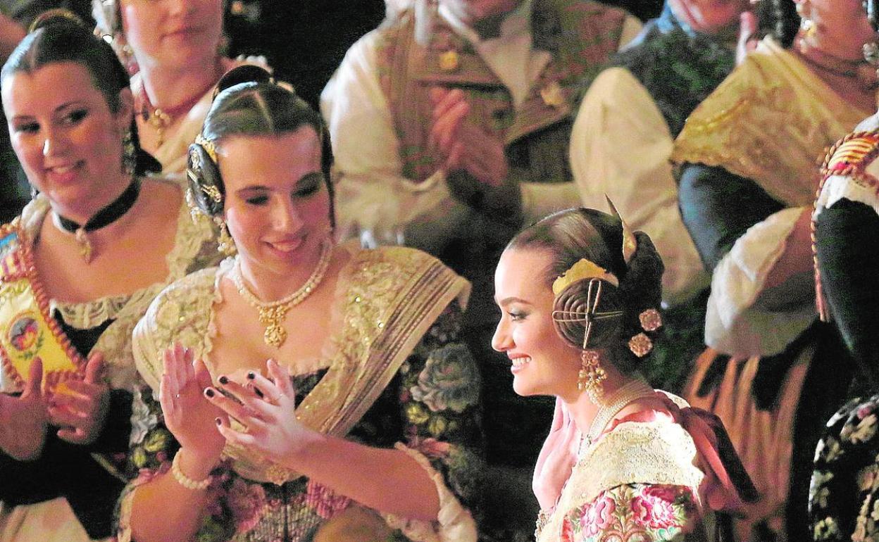 Exaltación de Consuelo Llobell en el Palacio de Congresos, antes de la pandemia. 