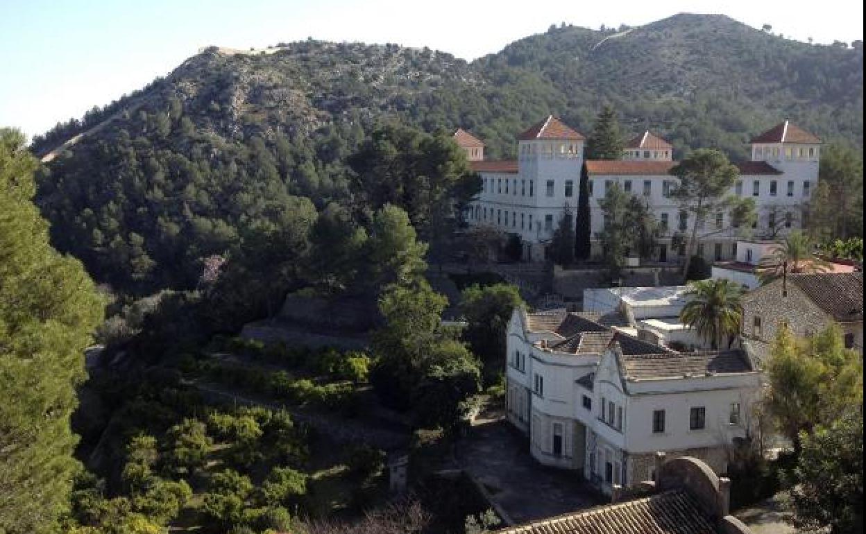 El Sanatorio de Fontilles, abierto por la fundación para atender a enfermos de lepra.