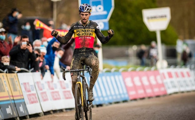 Wout Van Aert ha dado por terminada su campaña en el ciclocross