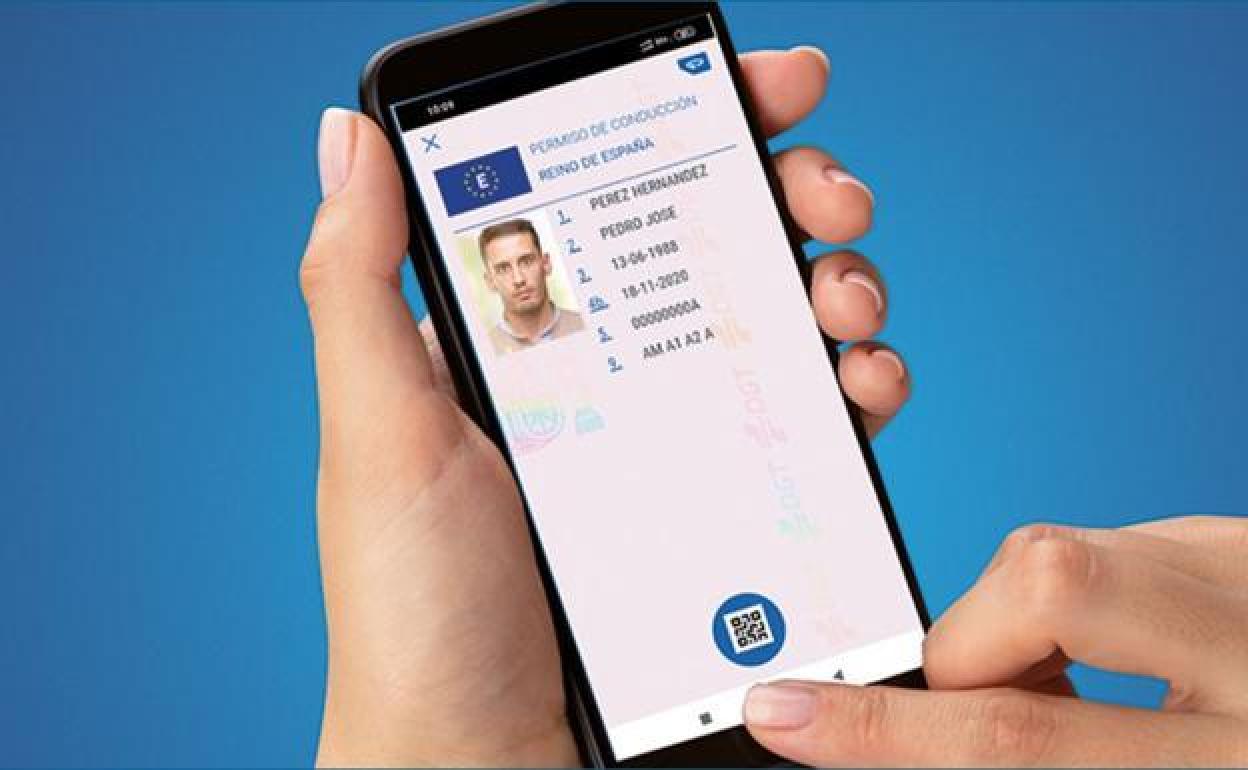 MiDGT, el carné de conducir en el móvil. 