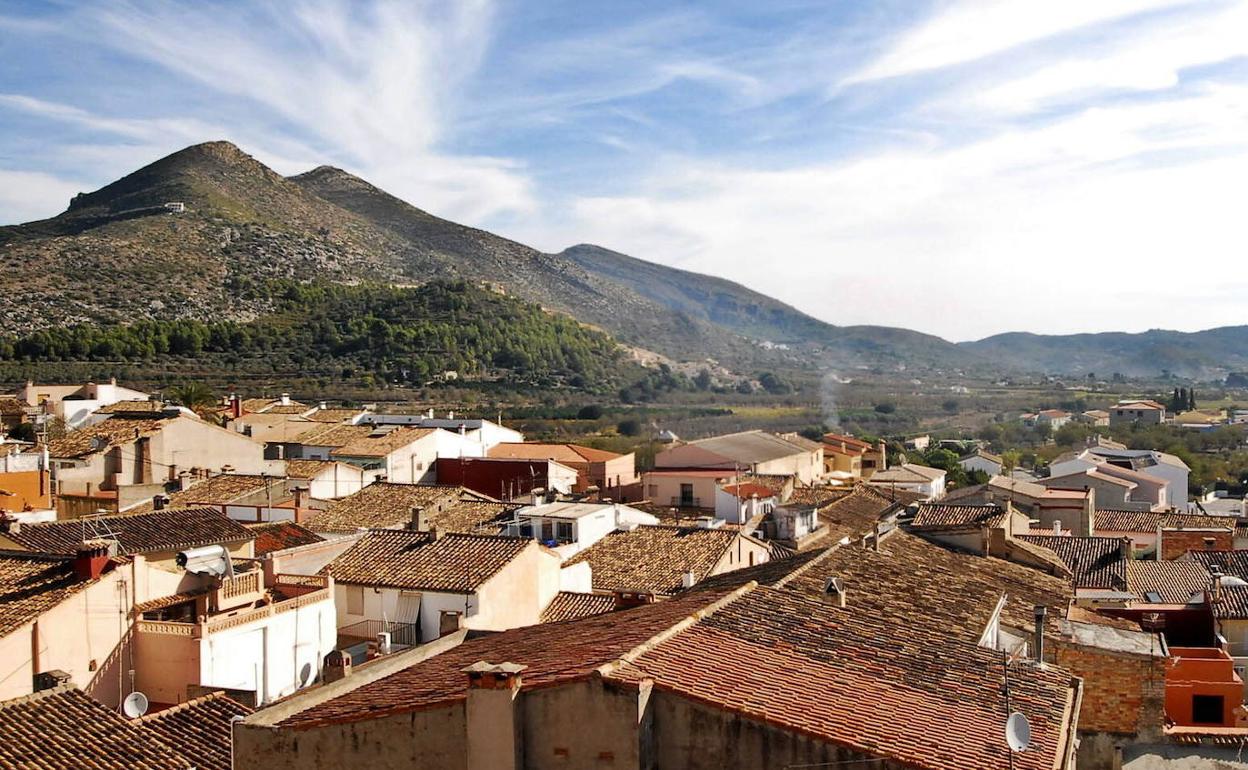 Panorámica de Alcalalí. 