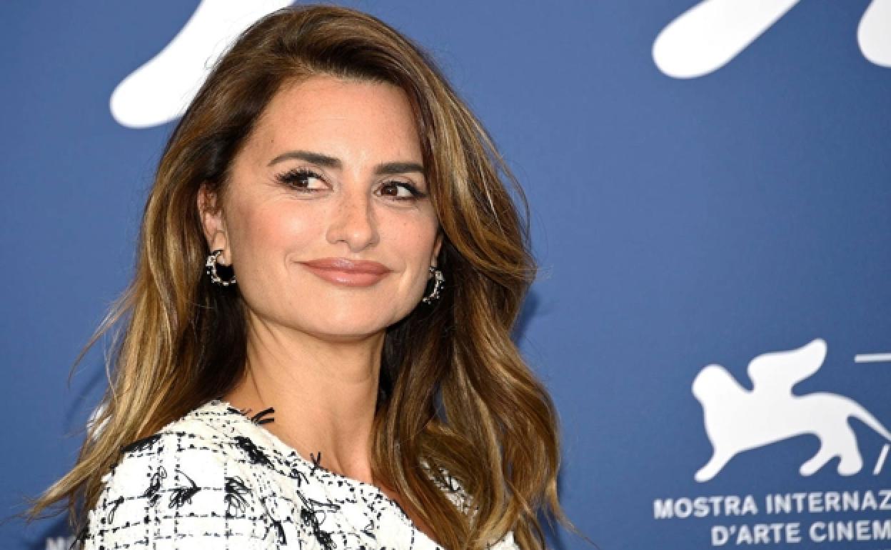 Penélope Cruz, en la presentación de la película 'Madres Paralelas' en el Festival Internacional de Cine de Venecia.