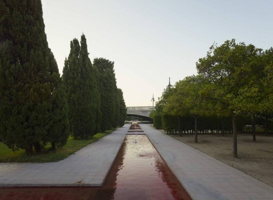 Tramo XI del jardín del Turia.