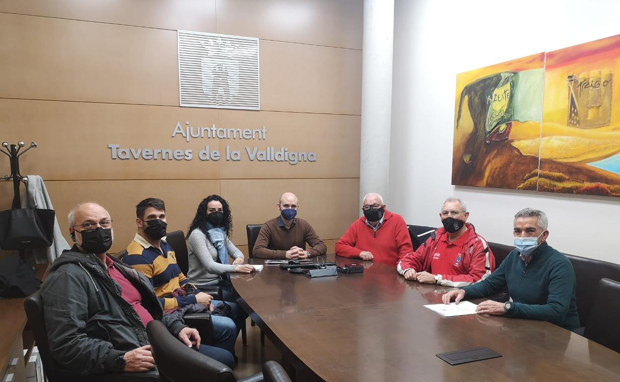 Reunión de preparación del Nacional. 