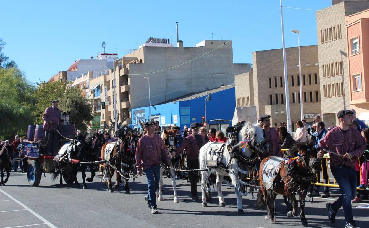 Un anterior desfile de animales. 