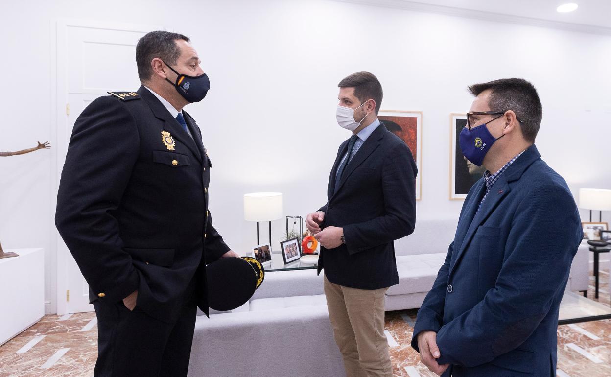 Carlos Holgado, nuevo comisario de la Policía Nacional en Gandia