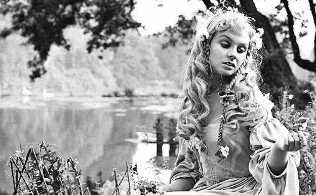 Jean Simmons, como Ofelia en 'Hamlet'.