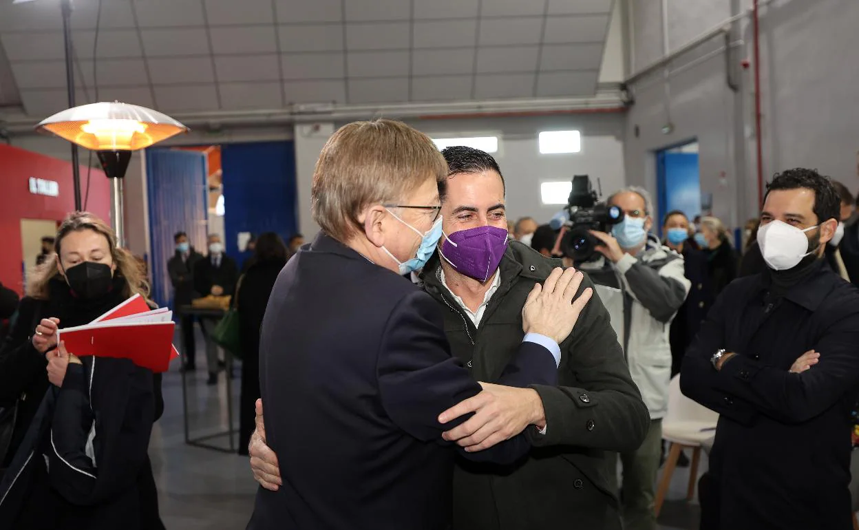 Ximo Puig y Fernández Bielsa, en LAS PROVINCIAS. 