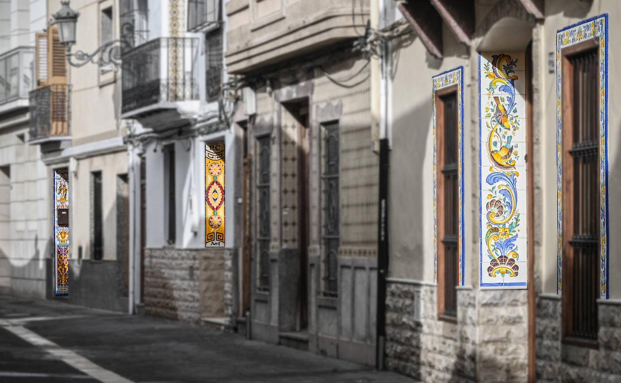 La tradición cerámica presente en los edificios de la ciudad. 