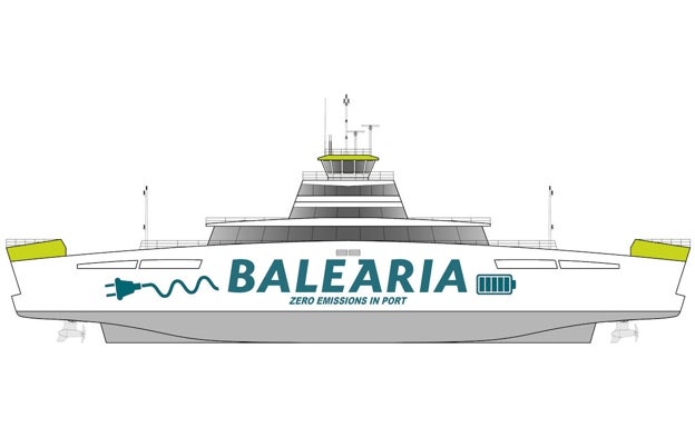 Dibujo del nuevo barco. 