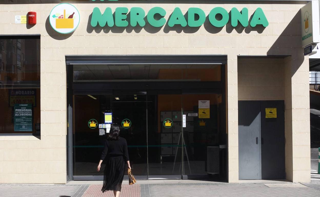 Una tienda de Mercadona. 